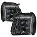 Spyder Auto 5029348 Halo Projector Headlights; Bulbs Included; Pair; Smoke; - Truck Part Superstore