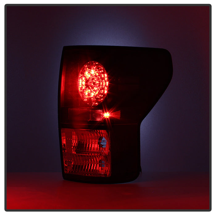 Spyder Auto 5029584 LED Tail Lights; Uses Stock Bulbs; Pair; Black; - Truck Part Superstore