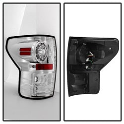 Spyder Auto 5029591 LED Tail Lights; Uses Stock Bulbs; Pair; Chrome; - Truck Part Superstore