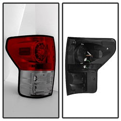 Spyder Auto 5029607 LED Tail Lights; Uses Stock Bulbs; Pair; Red/Clear; - Truck Part Superstore