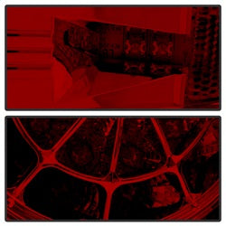 Spyder Auto 5029607 LED Tail Lights; Uses Stock Bulbs; Pair; Red/Clear; - Truck Part Superstore