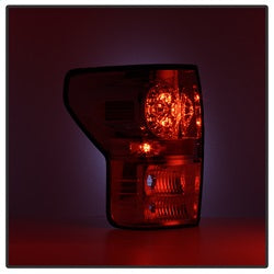 Spyder Auto 5029607 LED Tail Lights; Uses Stock Bulbs; Pair; Red/Clear; - Truck Part Superstore