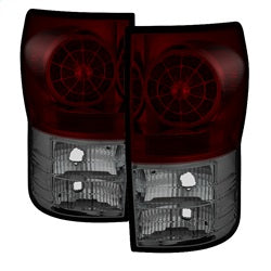Spyder Auto 5029614 LED Tail Lights; Uses Stock Bulbs; Pair; Red/Smoke; - Truck Part Superstore