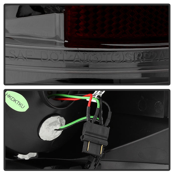 Spyder Auto 5029621 LED Tail Lights; Uses Stock Bulbs; Pair; Smoke; - Truck Part Superstore