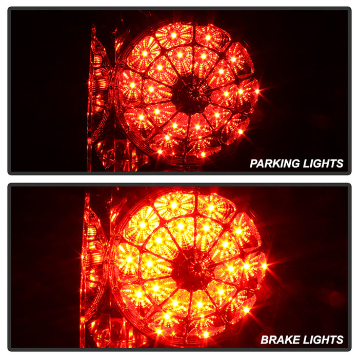 Spyder Auto 5029621 LED Tail Lights; Uses Stock Bulbs; Pair; Smoke; - Truck Part Superstore