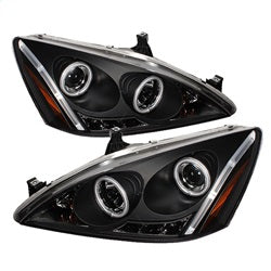 Spyder Auto 5029713 CCFL Halo LED Projector Headlights - Truck Part Superstore