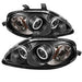 Spyder Auto 5029850 CCFL Halo Projector Headlights; Bulbs Included; Pair; Black; - Truck Part Superstore