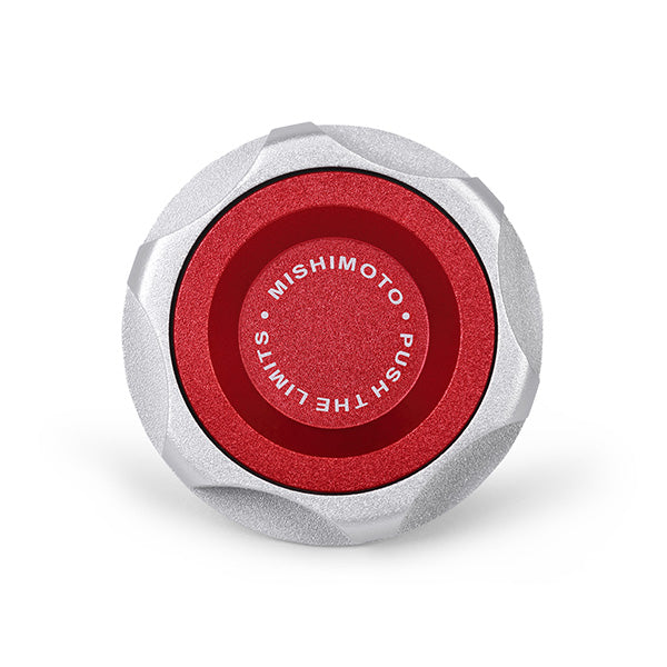 Mishimoto MMOFC-MUS4-15MRD Ford Mustang EcoBoost 2015+/Ford Focus ST 2013+ Mishimoto Oil Filler Cap Red - Truck Part Superstore