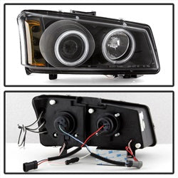 Spyder Auto 5030023 CCFL LED Projector Headlights - Truck Part Superstore