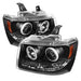 Spyder Auto 5030047 CCFL LED Projector Headlights; Bulbs Included; Pair; Black; - Truck Part Superstore