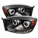 Spyder Auto 5030061 CCFL LED Projector Headlights; Bulbs Included; Pair; Black; - Truck Part Superstore