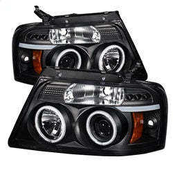 Spyder Auto 5030085 CCFL Halo LED Projector Headlights - Truck Part Superstore