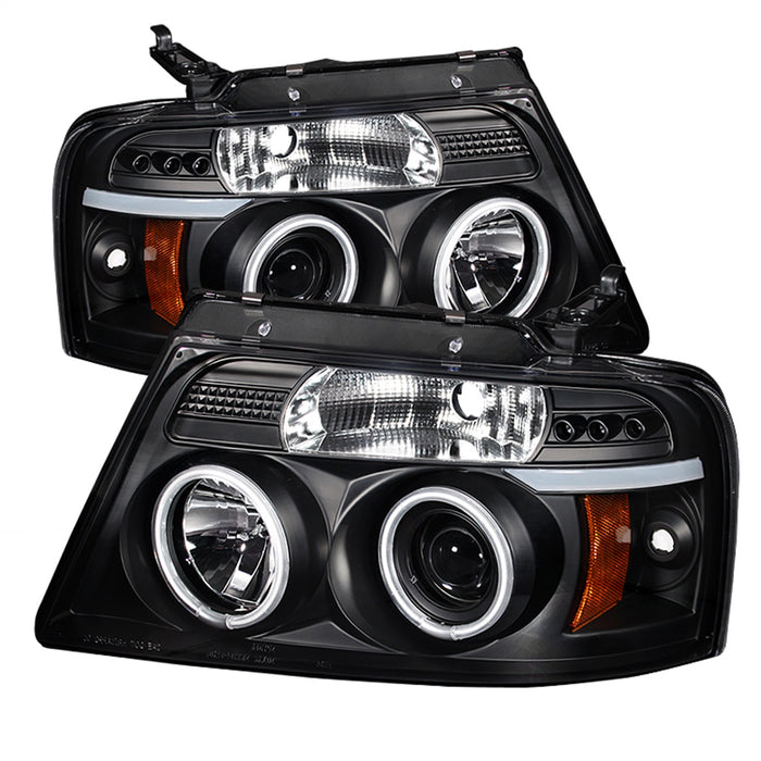 Spyder Auto 5030085 CCFL Halo LED Projector Headlights - Truck Part Superstore