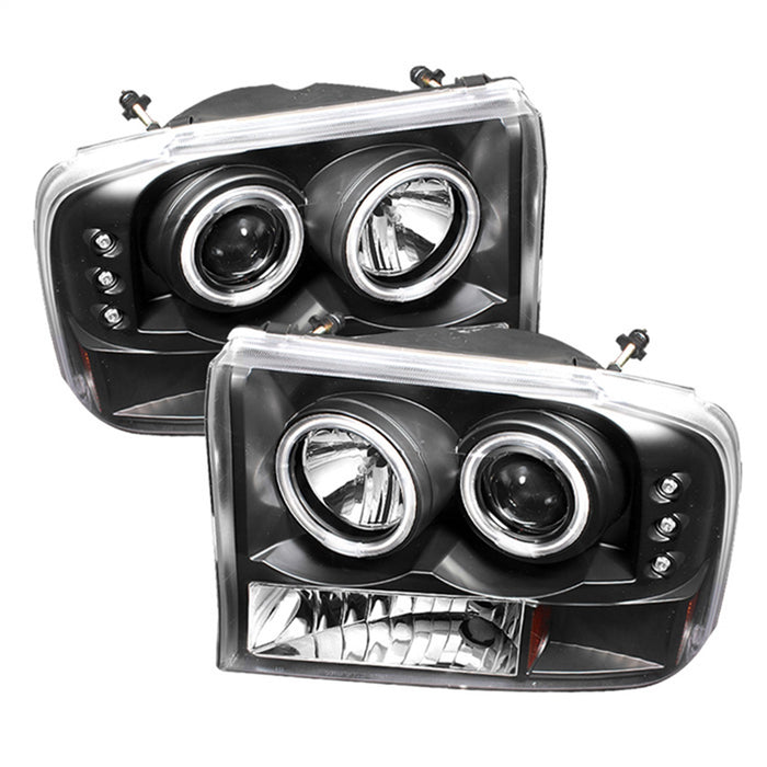 Spyder Auto 5030122 CCFL Halo LED Projector Headlights - Truck Part Superstore