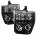 Spyder Auto 5030160 CCFL LED Projector Headlights; Bulbs Included; Pair; Black; - Truck Part Superstore