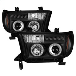 Spyder Auto 5030306 CCFL Halo LED Projector Headlights - Truck Part Superstore