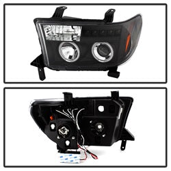 Spyder Auto 5030306 CCFL Halo LED Projector Headlights - Truck Part Superstore