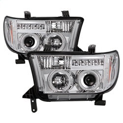 Spyder Auto 5030313 CCFL Halo LED Projector Headlights - Truck Part Superstore