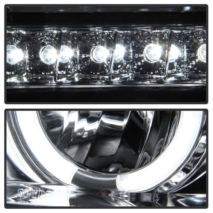 Spyder Auto 5030313 CCFL Halo LED Projector Headlights - Truck Part Superstore