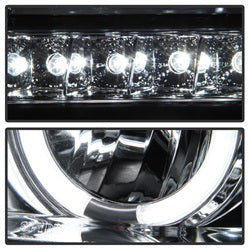 Spyder Auto 5030313 CCFL Halo LED Projector Headlights - Truck Part Superstore