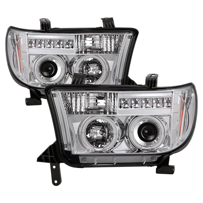 Spyder Auto 5030313 CCFL Halo LED Projector Headlights - Truck Part Superstore