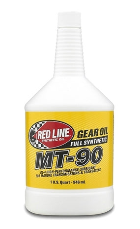 Red Line Oil 50304 MT-90 75W90 Manual Transmission Gear Oil GL-4 1 Quart Red Line Oil - Truck Part Superstore