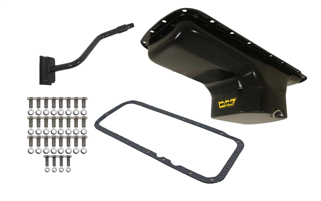 Weiand 5030WND Drag Racing Oil Pan Kit - Truck Part Superstore