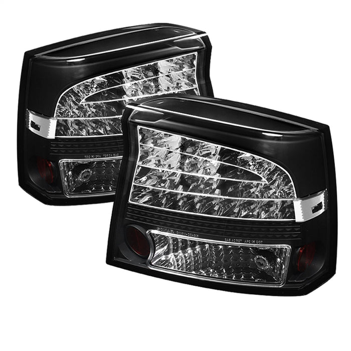 Spyder Auto 5031662 LED Tail Lights; Uses Stock Bulbs; Pair; Black; - Truck Part Superstore