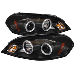 Spyder Auto 5031716 Halo LED Projector Headlights; Bulbs Included; Pair; Black; - Truck Part Superstore