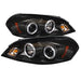 Spyder Auto 5031716 Halo LED Projector Headlights; Bulbs Included; Pair; Black; - Truck Part Superstore