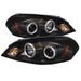 Spyder Auto 5031716 Halo LED Projector Headlights; Bulbs Included; Pair; Black; - Truck Part Superstore