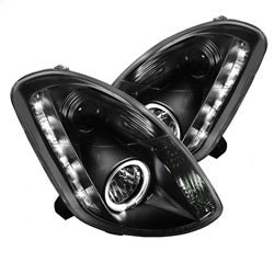 Spyder Auto 5031747 Halo DRL LED Projector Headlight - Truck Part Superstore