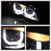 Spyder Auto 5031877 DRL Projector Headlights; Uses Stock Bulbs; Pair; Black; - Truck Part Superstore