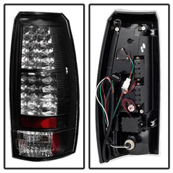 Spyder Auto 5032461 LED Tail Lights; Uses Stock Bulbs; Pair; Black; - Truck Part Superstore