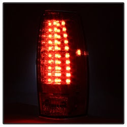 Spyder Auto 5032478 LED Tail Lights; Uses Stock Bulbs; Pair; Red/Clear; - Truck Part Superstore