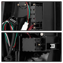 Spyder Auto 5032478 LED Tail Lights; Uses Stock Bulbs; Pair; Red/Clear; - Truck Part Superstore