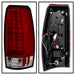 Spyder Auto 5032478 LED Tail Lights; Uses Stock Bulbs; Pair; Red/Clear; - Truck Part Superstore