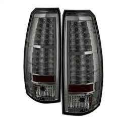 Spyder Auto 5032485 LED Tail Lights; Uses Stock Bulbs; Pair; Smoke; - Truck Part Superstore