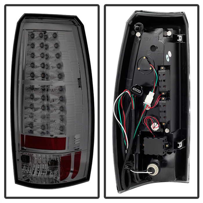 Spyder Auto 5032485 LED Tail Lights; Uses Stock Bulbs; Pair; Smoke; - Truck Part Superstore