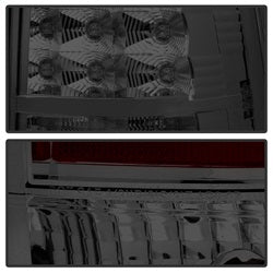 Spyder Auto 5032485 LED Tail Lights; Uses Stock Bulbs; Pair; Smoke; - Truck Part Superstore