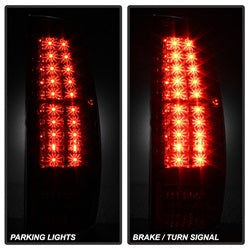 Spyder Auto 5032485 LED Tail Lights; Uses Stock Bulbs; Pair; Smoke; - Truck Part Superstore