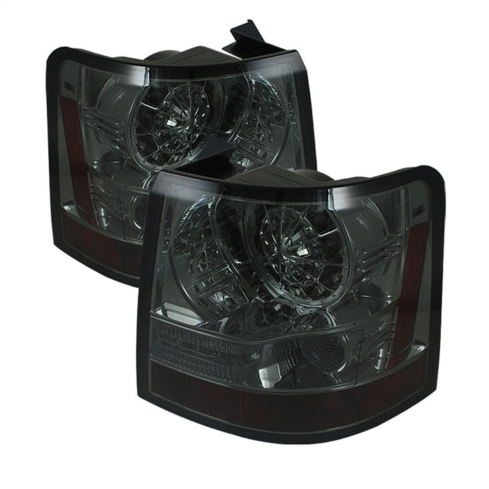 Spyder Auto 5032591 LED Tail Lights; Uses Stock Bulbs; Pair; Smoke; - Truck Part Superstore