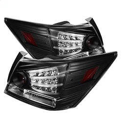 Spyder Auto 5032621 LED Tail Lights; Uses Stock Bulbs; Pair; Black; - Truck Part Superstore