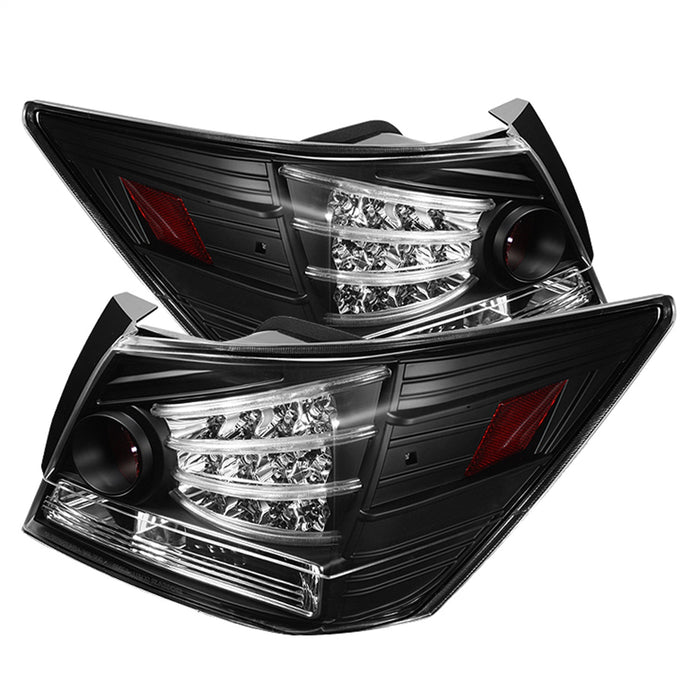 Spyder Auto 5032621 LED Tail Lights; Uses Stock Bulbs; Pair; Black; - Truck Part Superstore
