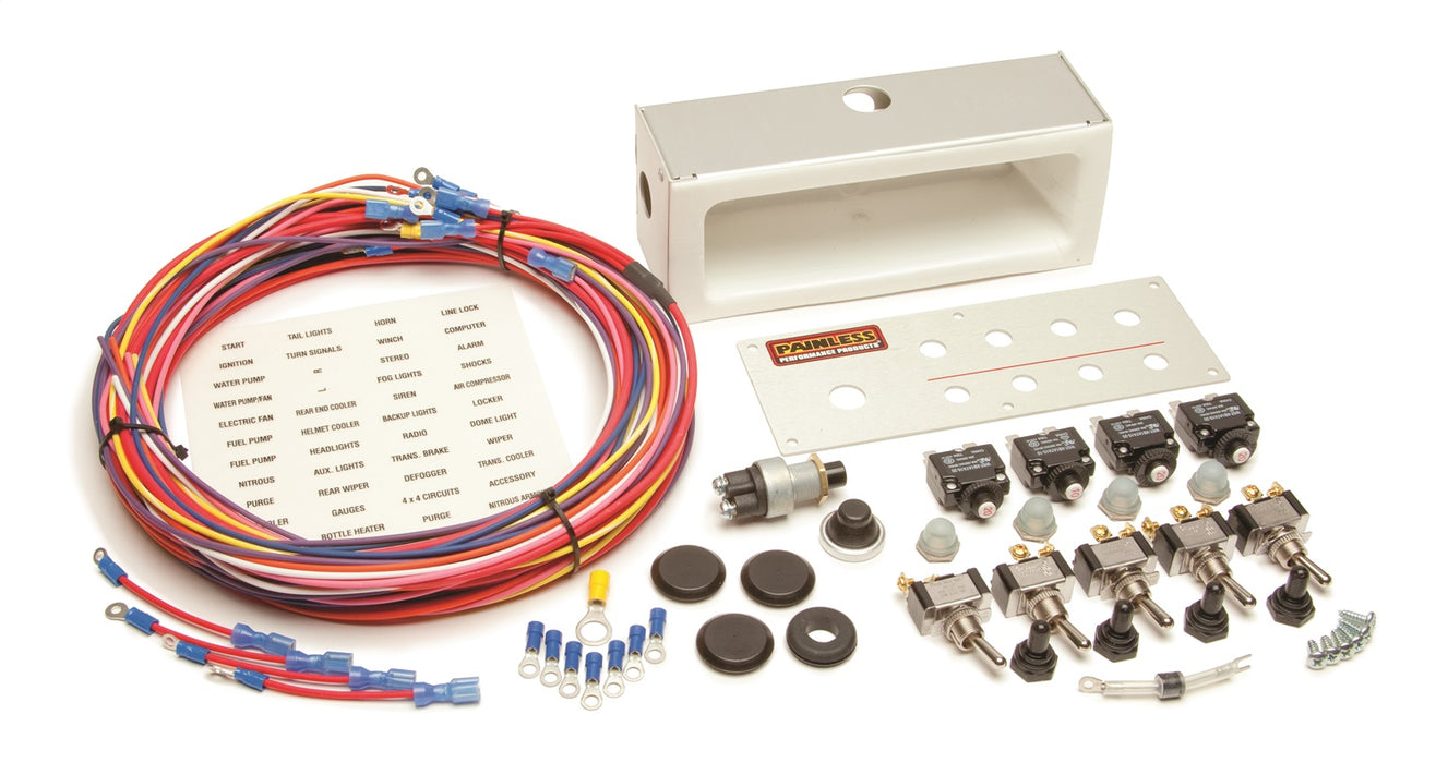 Painless Wiring 50335 Off-Road Toggle Switch Kit - Truck Part Superstore