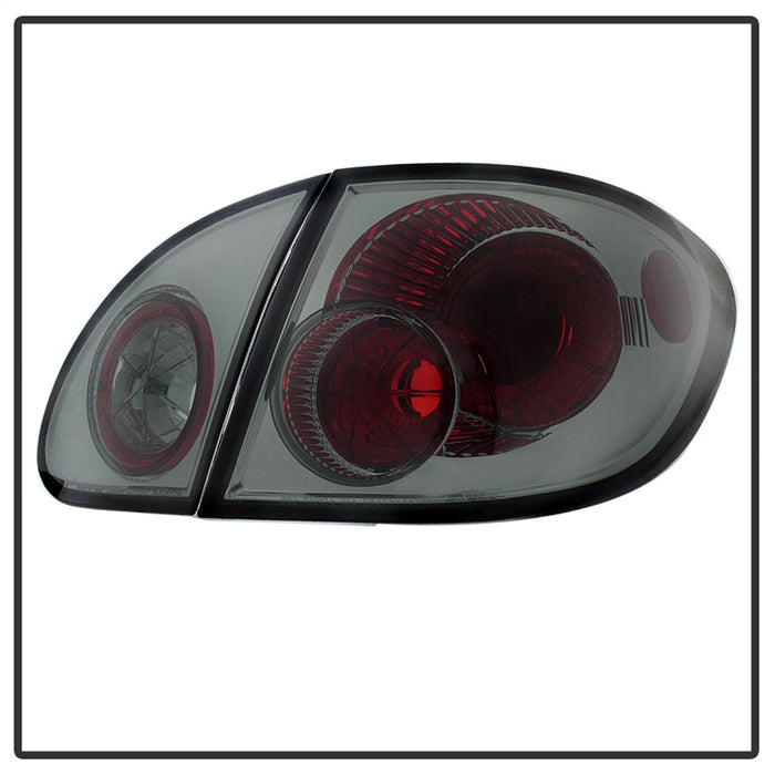 Spyder Auto 5033673 Euro Style Tail Lights; Uses Stock Bulbs; Pair; Smoke; - Truck Part Superstore