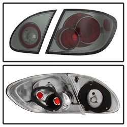 Spyder Auto 5033673 Euro Style Tail Lights; Uses Stock Bulbs; Pair; Smoke; - Truck Part Superstore