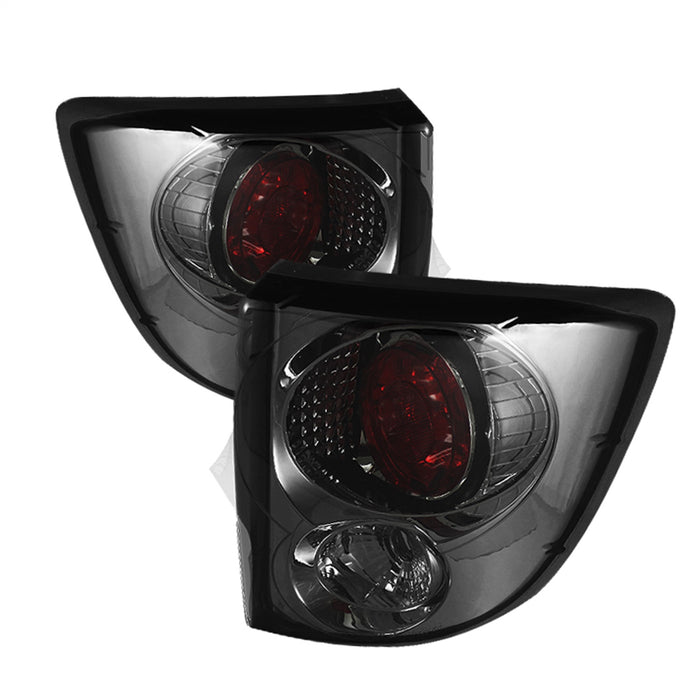 Spyder Auto 5033703 Euro Style Tail Lights; Uses Stock Bulbs; Pair; Smoke; - Truck Part Superstore