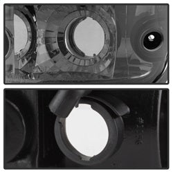 Spyder Auto 5033734 Euro Style Tail Lights; Uses Stock Bulbs; Pair; Smoke; - Truck Part Superstore