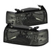 Spyder Auto 5033802 LED Crystal Headlights; 1 pc.; Uses T10 LED Ultra White LED Bulb; Pair; Smoke; - Truck Part Superstore